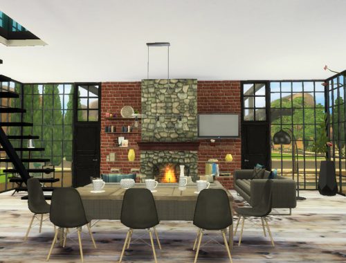 The glass loft.