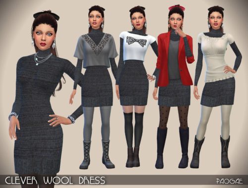Clever Wool Dress