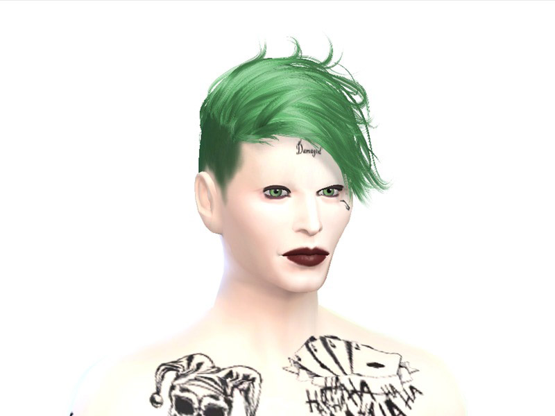 Suicide Squad Joker Skin Tone - The Sims 4 Catalog