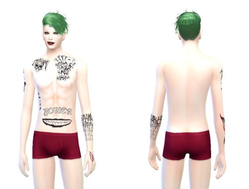 Suicide Squad Joker Skin Tone