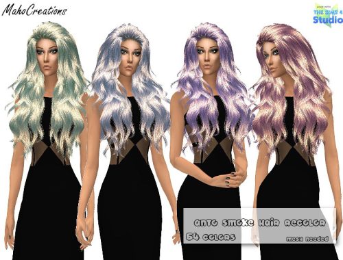 Anto Smoke Hair Recolor - mesh needed
