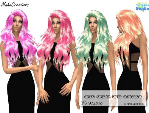 Anto Smoke Hair Recolor - mesh needed