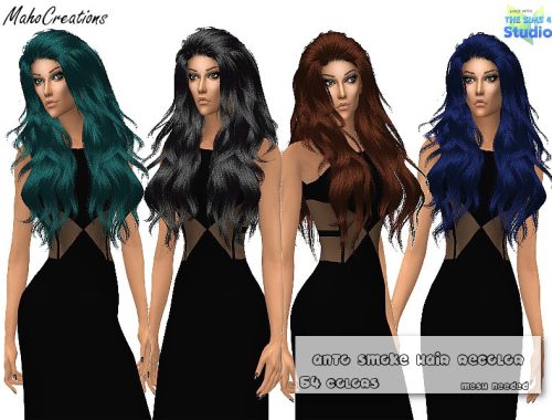 Anto Smoke Hair Recolor - mesh needed