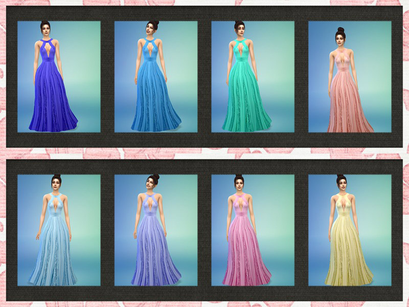 Zuhair Murad Draped Grecian Gown - The Sims 4 Catalog