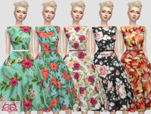 Eugenia dress RECOLOR 2 (Needs mesh)