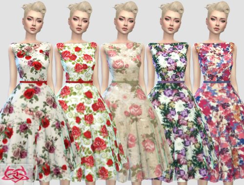Eugenia dress RECOLOR 2 (Needs mesh)