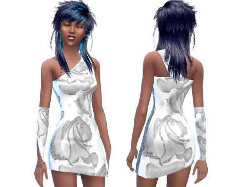 Asymmetric dress