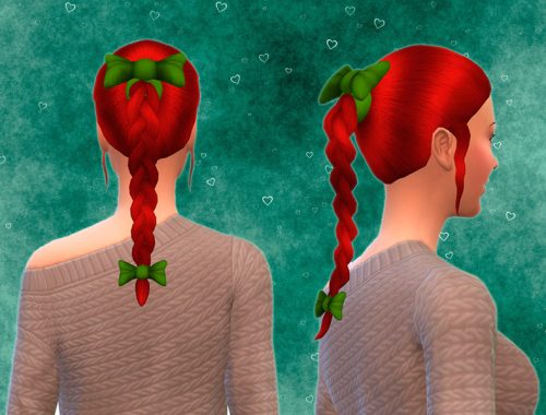 *Cutie Pie* Hair with Bow