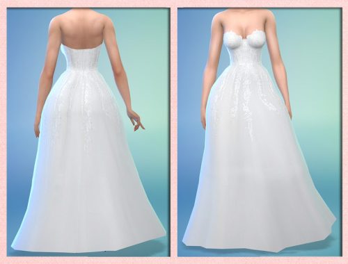 Strapless Claudia Bridal Gown