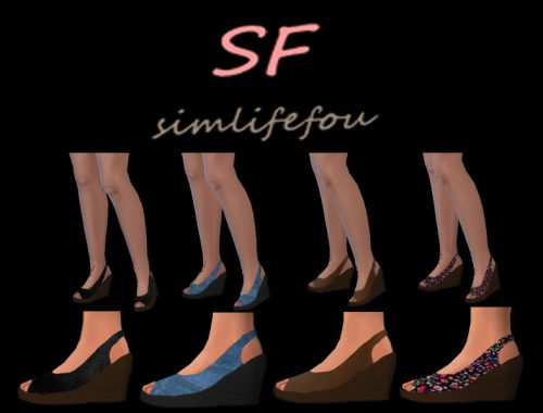 Mix Wedges Shoes