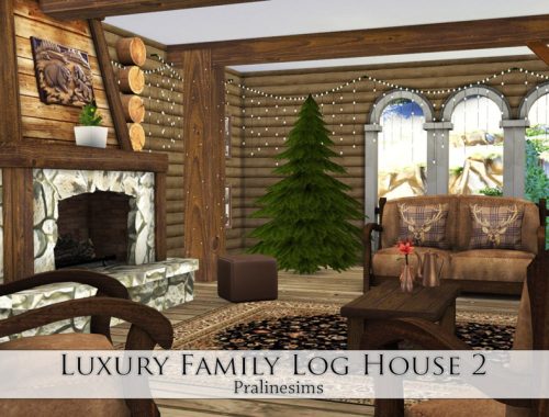 Luxury Family Log House 2