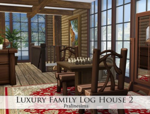 Luxury Family Log House 2