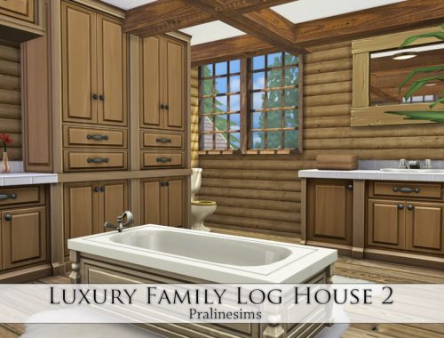 Luxury Family Log House 2