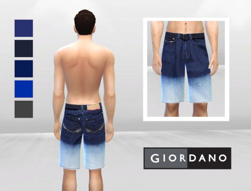Henson Ombre Denim Short