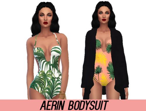Aerin Bodysuit - mesh needed