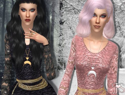 JavaSims- N.O Lace Dress (Updated)