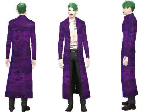 Trench Coat Outfit Joker Suicide Squad