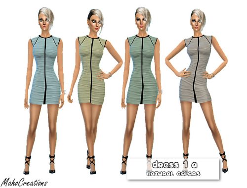 Dress 1 Natural Colors