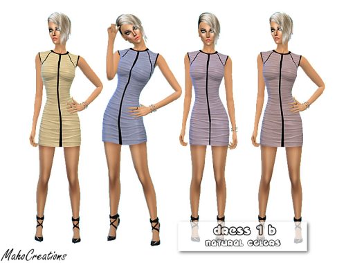 Dress 1 Natural Colors
