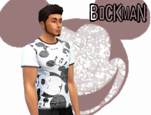 Mickey Print Male Set