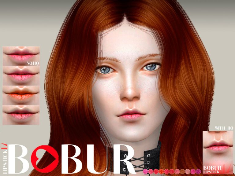 Bobur Lipstick 17 - The Sims 4 Catalog