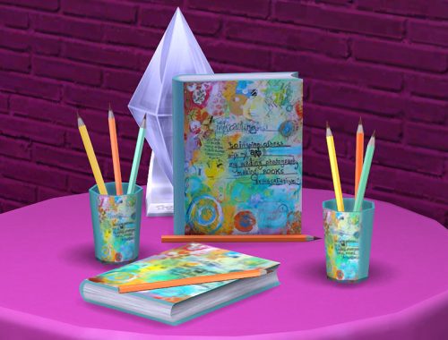 Romantic Writer set