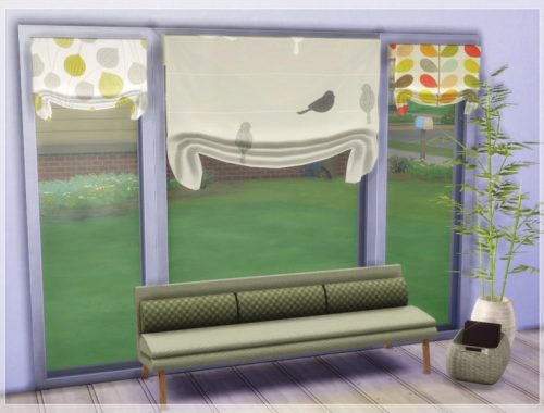 EA Roman Blinds Set 1