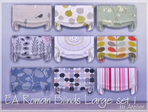EA Roman Blinds Set 1