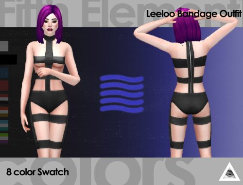 Leeloo Bandage Outfit [Fifth Element]