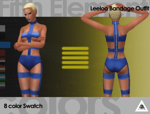 Leeloo Bandage Outfit [Fifth Element]