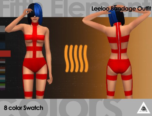 Leeloo Bandage Outfit [Fifth Element]