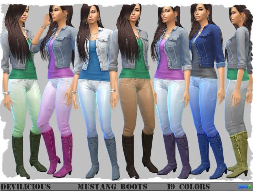 Mustang Boots - 19 Colors
