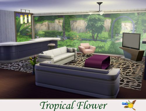 evi Tropical Flower