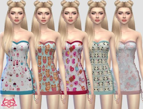 Mini dress 4 RECOLOR 2 (Needs mesh)