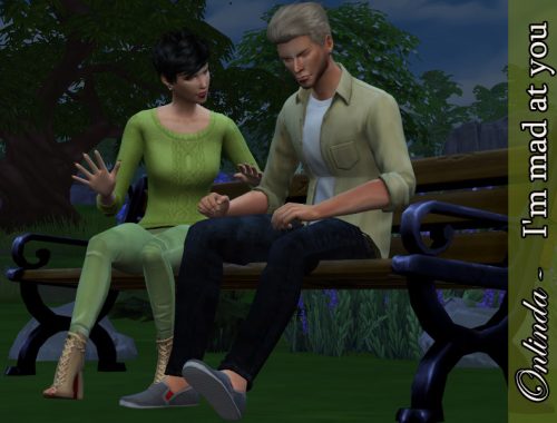 I'm mad at you - Pose Pack