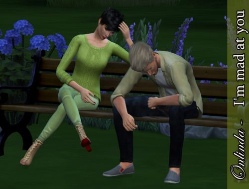 I'm mad at you - Pose Pack