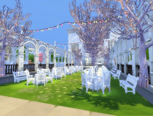 Illuminate Tree garden restaurant