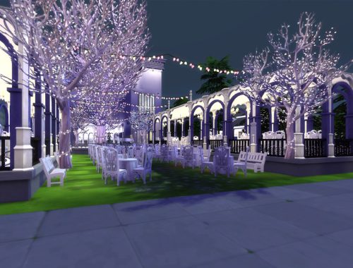 Illuminate Tree garden restaurant