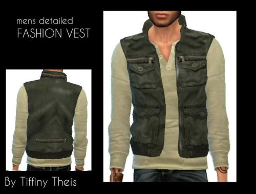 Mens Fashion Vest