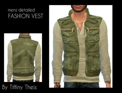 Mens Fashion Vest