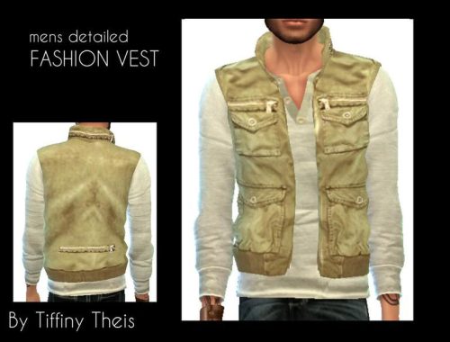 Mens Fashion Vest