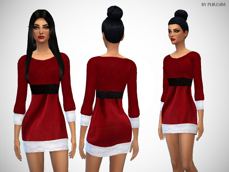 Christmas Dress - The Sims 4 Catalog