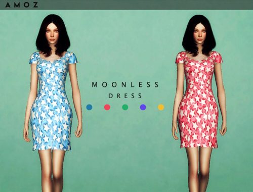 Amoz [Moonless] Dress (Child + Adult)
