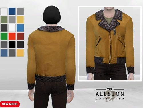 Levin Fur Collar Jacket