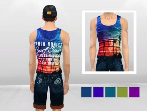 Santa Monica Summer Tank