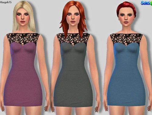 Sims 4 Sandro Pearl & Lace