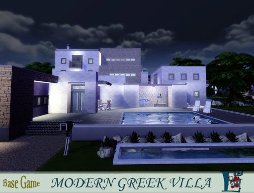 Modern Greek Villa