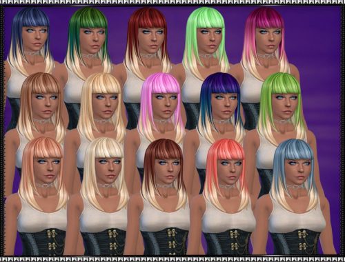 Color Vibe w/ Blonde Tips.
