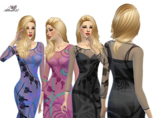Long trasparent dress