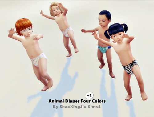 Animal Diaper - Five Colors